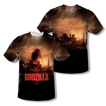 Godzilla City On Fire