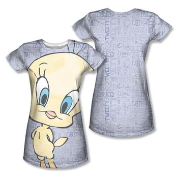 Looney Tunes Sweet Tweety Juniors Sublimation T-Shirt from Warner Bros.