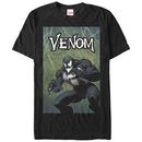 Spiderman Venom Cover Black Mens T-Shirt