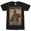 Guardians Of The Galaxy Legendary Outlaw Black Mens T-Shirt