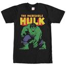 Incredible Hulk Big Time Black Mens T-Shirt