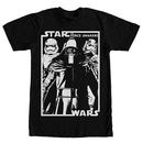Star Wars Episode 7 Printed Black T-Shirt