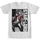 Guardians Of The Galaxy Captain Lord White Mens T-Shirt