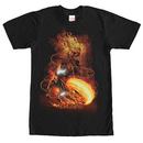 Ghost Rider Judgement Black Mens T-Shirt