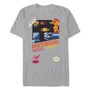 Nintendo Vintage Metroid Gray T-Shirt