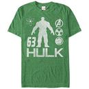 Incredible Hulk Hulk MotoStyle Green Mens T-Shirt