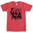 Guardians Of The Galaxy Furry Bite Red Mens T-Shirt