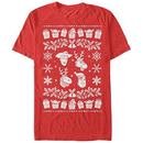 Disney Pixar Toy Story 1-3 Sweater Story Red T-Shirt