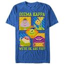 Disney Pixar Monsters Inc University Oozma Kappa Blue T-Shirt