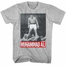 Muhammad Ali Photo Mens Gray T-Shirt