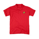 Batman Robin Stitched Logo Polo Shirt