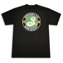 Brooklyn Brewery Classic Logo Black Graphic T Shirt