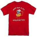 Adventure Time What Time Is It? Red Tshirt