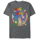 Cartoon Network Uncle Grandpa Cast Gray T-Shirt