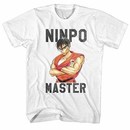 Final Fight Ninja Skills Mens White T-Shirt