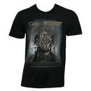 Game Of Thrones Black Men's Throne Tee Shirt