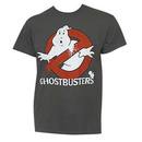 Ghostbusters Grey Movie Logo Tee Shirt