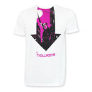 Hawkeye Men's White Arrow Tee Shirt
