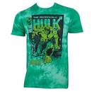 The Incredible Hulk Tie Dye Tee Shirt