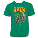 Men's Retro Green Hulk Smash T-Shirt