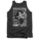 Wonder Woman Princess Of The Amazons Gray Tank Top