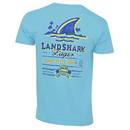 Landshark Men's Light Blue Tee Shirt