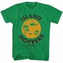 Magnum PI Island Hoppers 2 Mens Kelly Green T-Shirt