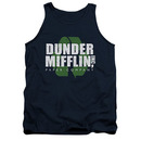 The Office Dunder Mifflin Recycle Blue Tank Top