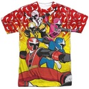 Power Rangers Steel Go Go Ninja Tshirt