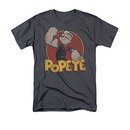 Popeye Retro Circle Logo Tee Shirt
