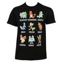 Pokemon Squad Goals Tee Shirt
