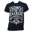 Sons of Anarchy Motorcycle Club Shirt Black