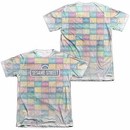 Sesame Street Color Block  White 2-Sided Sublimation T-Shirt