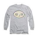 Family Guy Stewie Mom Face Gray Long Sleeve T-Shirt