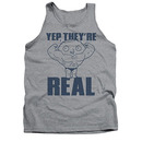 Family Guy Stewie Real Build Gray Tank Top