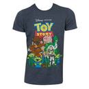 Disney Toy Story Grey Characters Tee Shirt