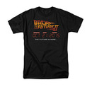 Back To The Future II Is Here Men's Black Tee Shirt