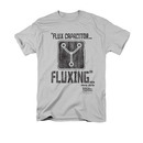 Back To The Future Men's Gray Flux Capactior Tee Shirt