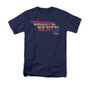 Back To The Future Great Scott Blue Tee Shirt