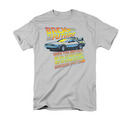 Back To The Future 88 MPH Gray Tee Shirt