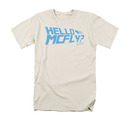 Back To The Future Hello McFly Cream Tee Shirt