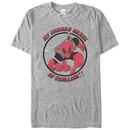 Deadpool Common Sense Gray Mens T-Shirt