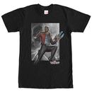 Guardians Of The Galaxy Star Direct Black Mens T-Shirt