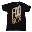 Foo Fighters Slanted Logo Slim Fit T-Shirt