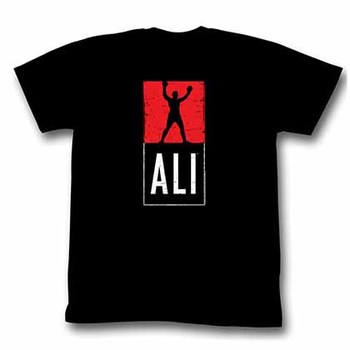 Muhammad Ali Block Mens Black T-Shirt