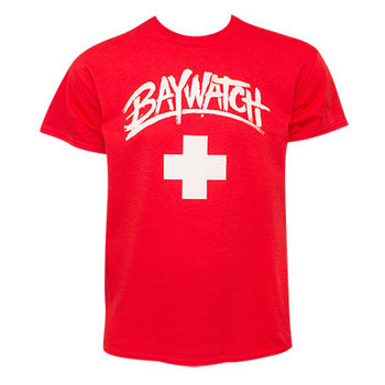 Baywatch Classic Red Tee Shirt