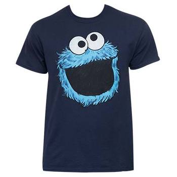 Sesame Street Cookie Monster Face Shirt