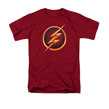 The Flash Chest Logo Red T-Shirt