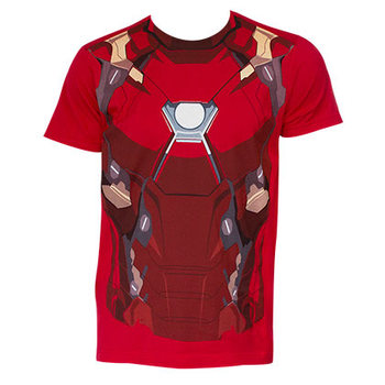 Captain America Civil War Iron Man Suit Costume Shirt