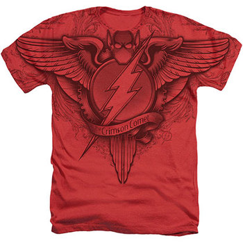 The Flash Sublimated Logo Red T-Shirt